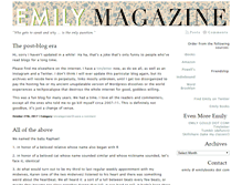 Tablet Screenshot of emilymagazine.com